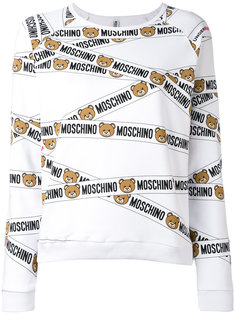 толстовка с принтом плюшевого медведя  Moschino