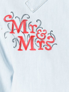 patch detail bomber jacket Mr &amp; Mrs Italy