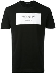 футболка с логотипом Var/City