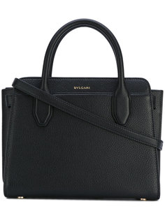 сумка с фирменной бляшкой Bulgari