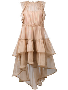 ruffled dress Alberta Ferretti