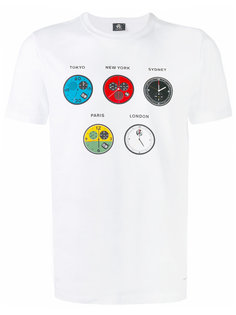 футболка с принтом с часами Ps By Paul Smith