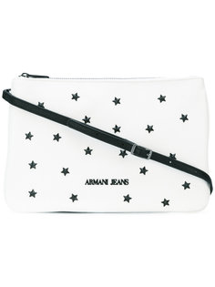 сумка через плечо с заклепками-звездами Armani Jeans