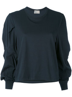 gathered sleeve top Kolor