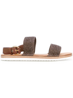 woven sandals Casadei