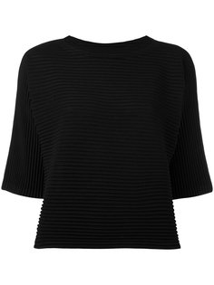 ribbed boat neck top Issey Miyake Cauliflower