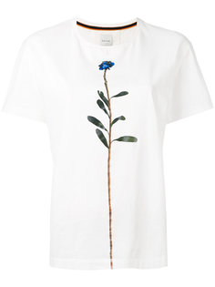 футболка с цветочным принтом Paul Smith
