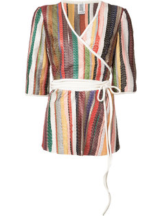 топ в стиле кимоно с поясом Rosie Assoulin