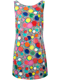 глянцевое платье с горошек  Just Cavalli