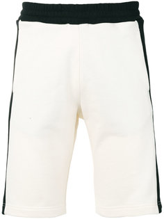 спортивные шорты с полосами по бокам MSGM
