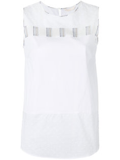 блузка с вышивкой Xacus