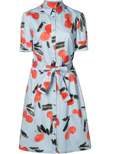 cherry print shirt dress Carolina Herrera