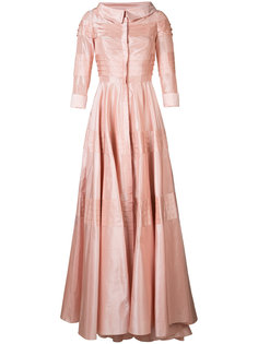 solid taffeta gown Carolina Herrera