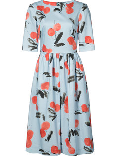 cherry print dress Carolina Herrera