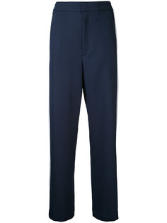 appliqué stripe trousers En Route
