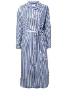 striped midi shirt dress En Route