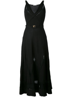 платье длины миди без рукавов Versace Collection