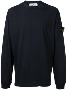 sleeve patch sweatshirt Stone Island