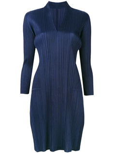укороченное плиссированное платье  Pleats Please By Issey Miyake