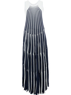 платье макси с плиссировкой  Chloé