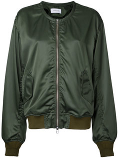 collarless bomber jacket  En Route