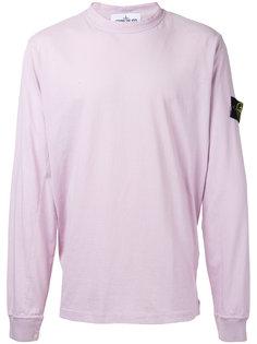 sleeve patch sweatshirt Stone Island