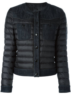 куртка-пуховик без воротника Moncler