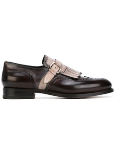 лоферы с бахромой Santoni