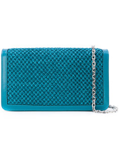 woven shoulder bag Casadei