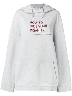 printed hoodie  Circus Hotel