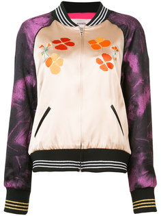 contrast panel bomber jacket  Rodarte