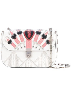 сумка на плечо Valentino Garavani All Over Chain Love Blade  Valentino