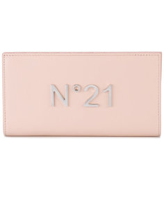кошелек с бляшкой с логотипом Nº21
