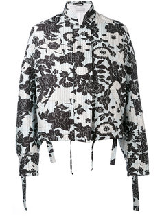 floral print boxy jacket  Christian Wijnants