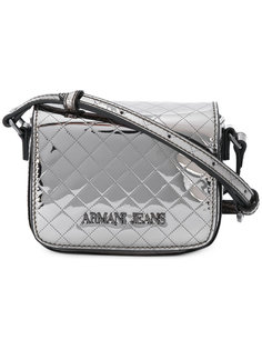 стеганая сумка через плечо с логотипом Armani Jeans