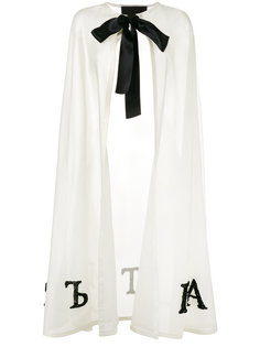 накидка с вышивкой из бусин Djaba Diassamidze