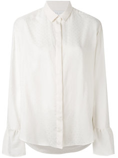 блузка с мелким узором и пышными манжетами Iro