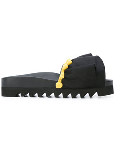 pom pom Ruches sandals Joshua Sanders