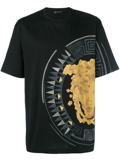 футболка с принтом-логотипом Versace