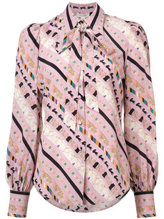 блуза с узором Marc Jacobs