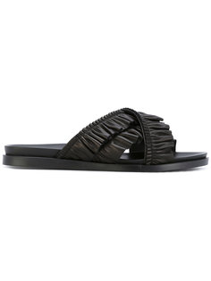 ruched sandals Simone Rocha