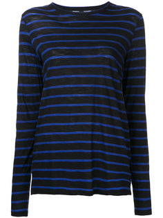 relaxed striped top Proenza Schouler