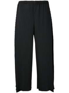 wide leg cropped trousers Issey Miyake