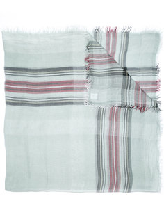 plaid scarf Faliero Sarti