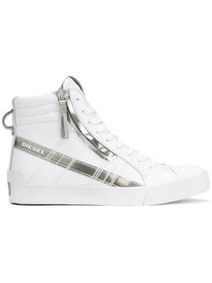 metallic detail hi-tops Diesel