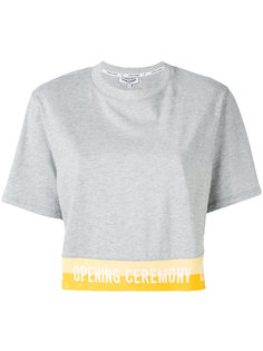 футболка с принтом-надписью Opening Ceremony