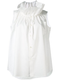 блузка с рюшами Comme Des Garçons