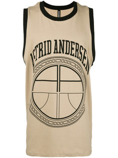 logo print sleeveless T-shirt Astrid Andersen