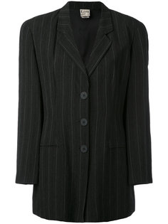 structured shoulder striped jacket Krizia Vintage