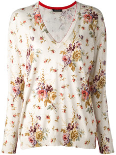 floral v-neck sweater Twin-Set